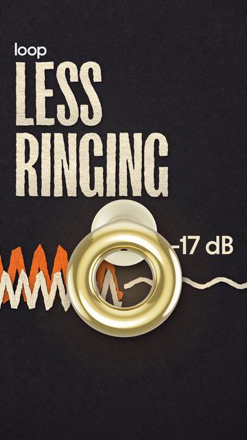 Less ringing, minus 17 dB